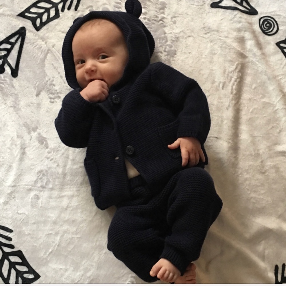 Gap Navy Garter Set